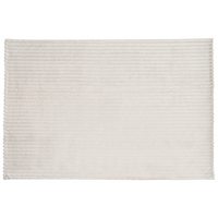 Copriletto decorativo in tessuto morbido 150 x 200 cm beige c chiaro amera da letto