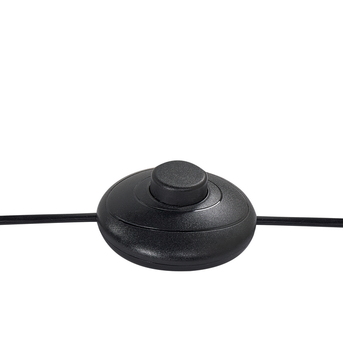 Lampada da terra con paralume e base in metallo oro in stile moderno per soggiorno e camera da letto