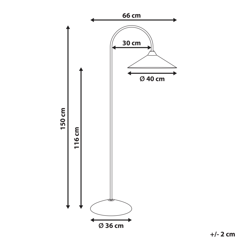 Lampada da terra con paralume e base in metallo oro in stile moderno per soggiorno e camera da letto