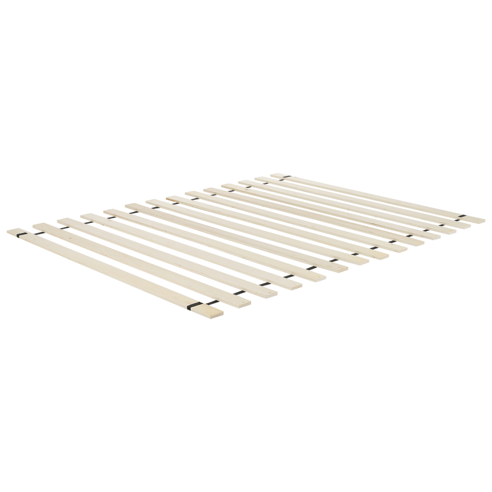 Letto matrimoniale velluto bianco sporco rete a doghe e cassapanca 140 x 200 cm stile moderno glam