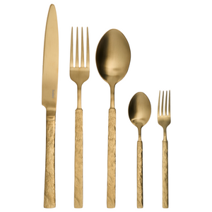 Set di posate in acciaio inossidabile oro 30 pezzi per ogni occasione Coltello Cucchiaio Forchetta Cucchiaino Forchetta da torta Design moderno