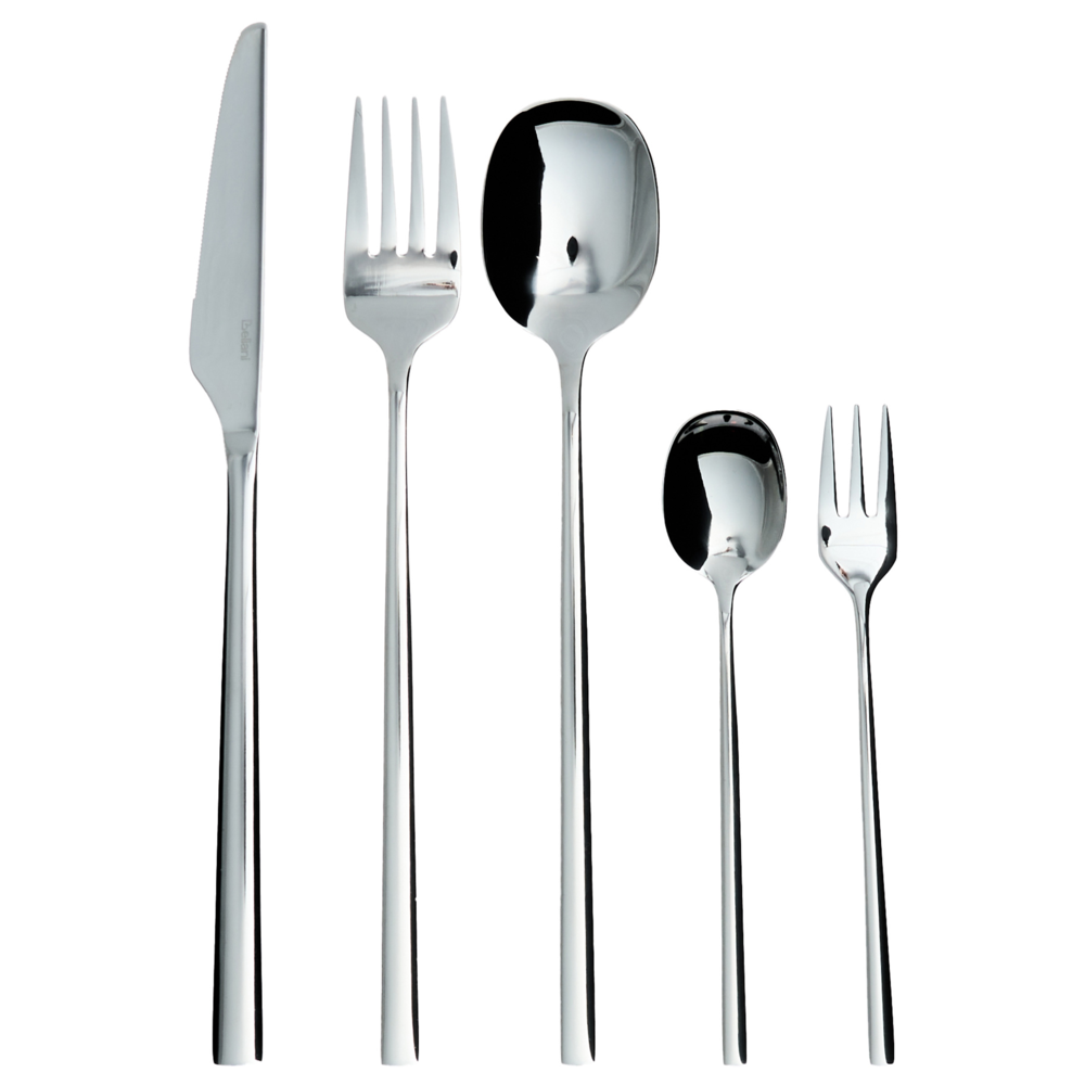 Set di posate da 30 pezzi per ogni occasione in Acciaio inossidabile Argento posate per ogni occasione