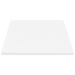 Coprimaterasso in schiuma bianca 120 x 200 cm morbido comfort