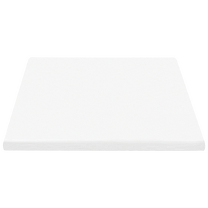 Coprimaterasso in schiuma bianco 120 x 200 cm comfort morbidezza