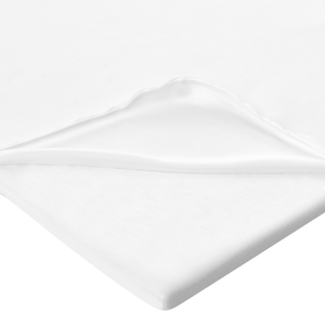 Coprimaterasso in schiuma bianco 120 x 200 cm comfort morbidezza