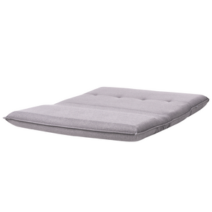 Divano letto grigio scuro rivestito in finto lino a 2 posti senza braccioli con cuscini extra Divano per bambini Stile moderno Soggiorno Camera da letto per bambini