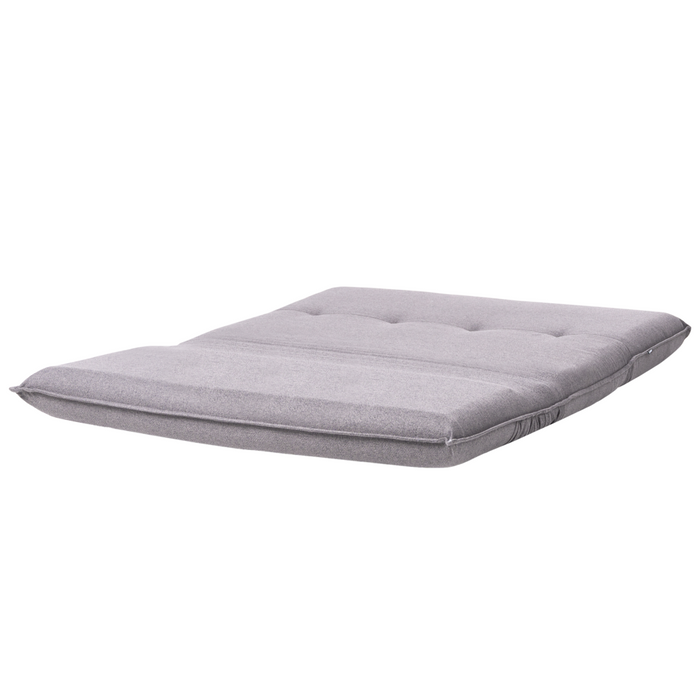 Divano letto grigio scuro rivestito in finto lino a 2 posti senza braccioli con cuscini extra Divano per bambini Stile moderno Soggiorno Camera da letto per bambini