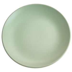 Set di 18 piatti in gres verde con finitura smaltata a mano per 6 persone cucina e sala da pranzo