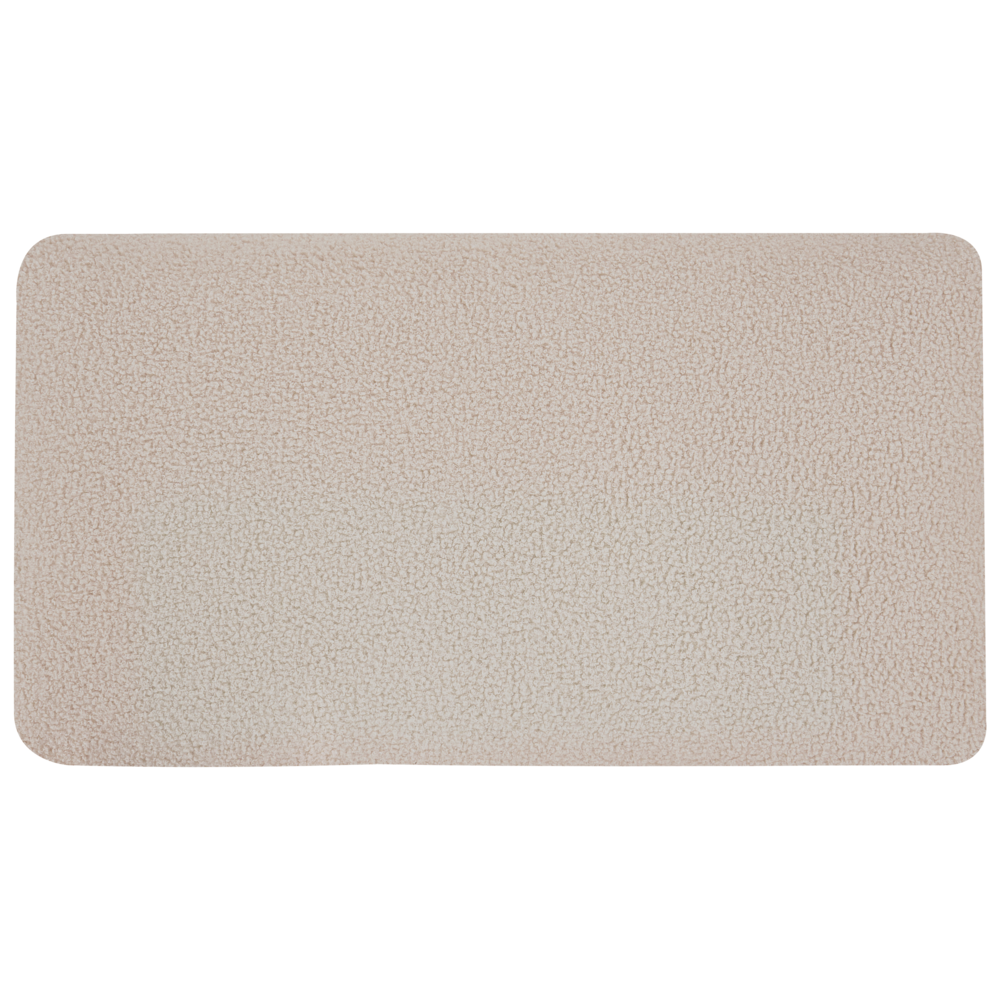 Divano angolare a 1 posto Modulo in tessuto beige lato sinistro stile moderno