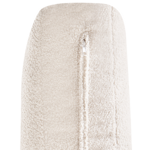 Modulo poltrona Bouclé bianco sporco Poltrona a 1 posto Stile moderno Soggiorno