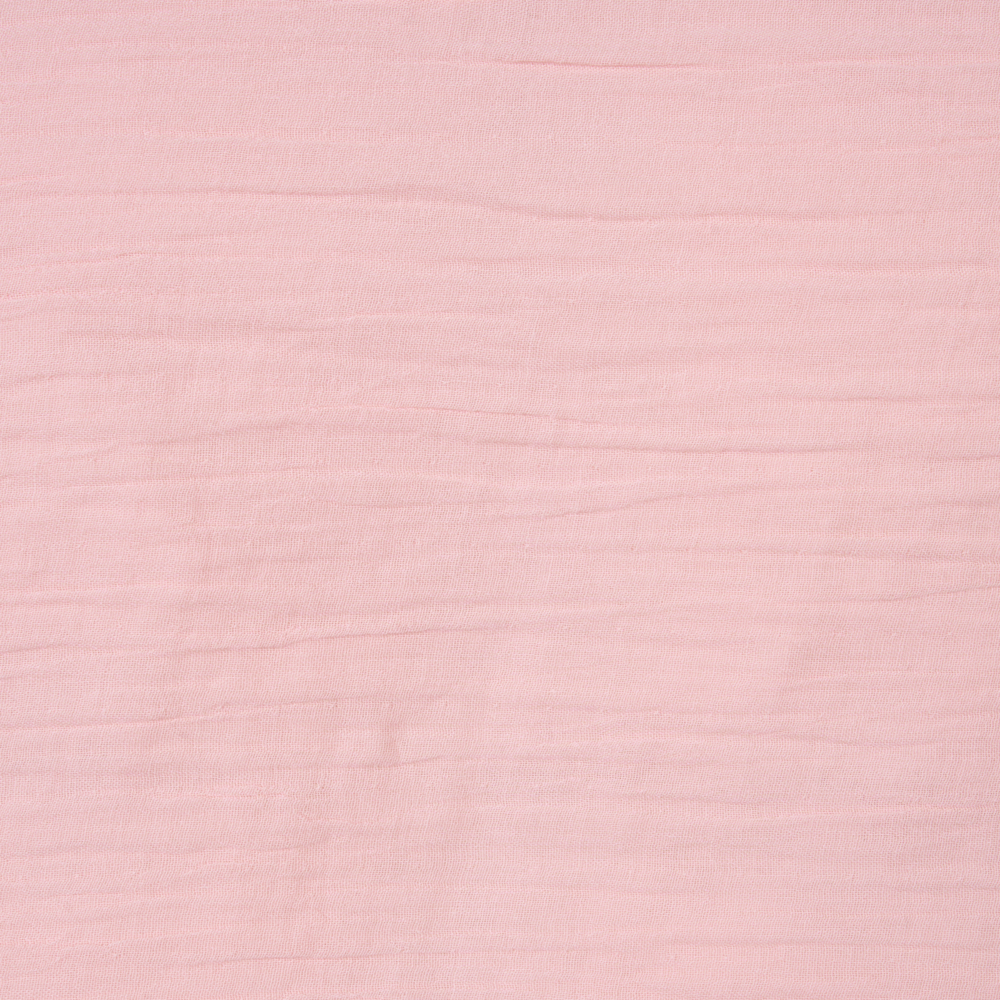 Set copripiumino e federa in mussola di cotone rosa pastello 150 x 200 cm per camera da letto moderna
