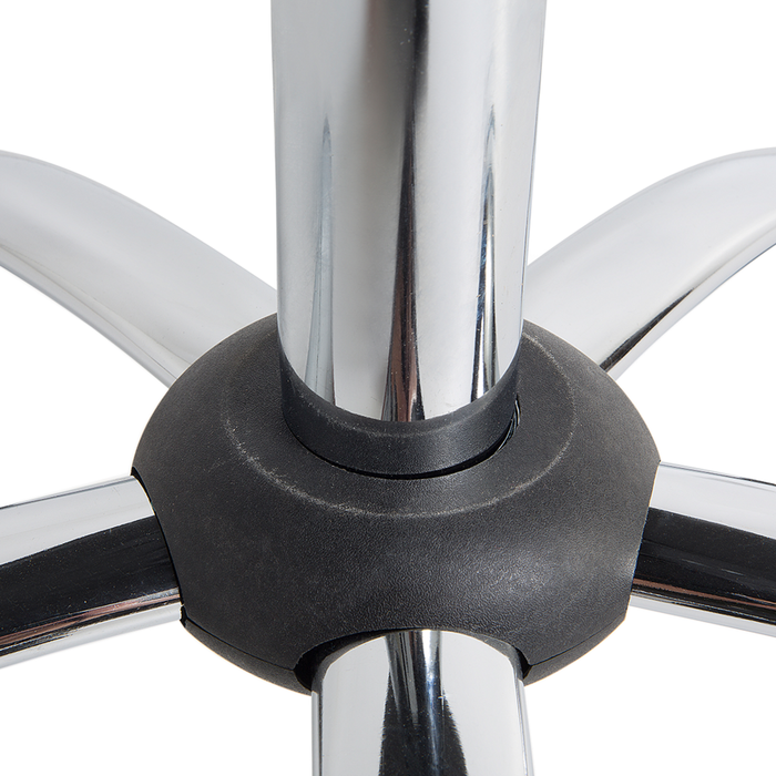 Sedia da Ufficio Ecopelle color Nero Girevole Altezza Regolabile Reclinabile stile moderno