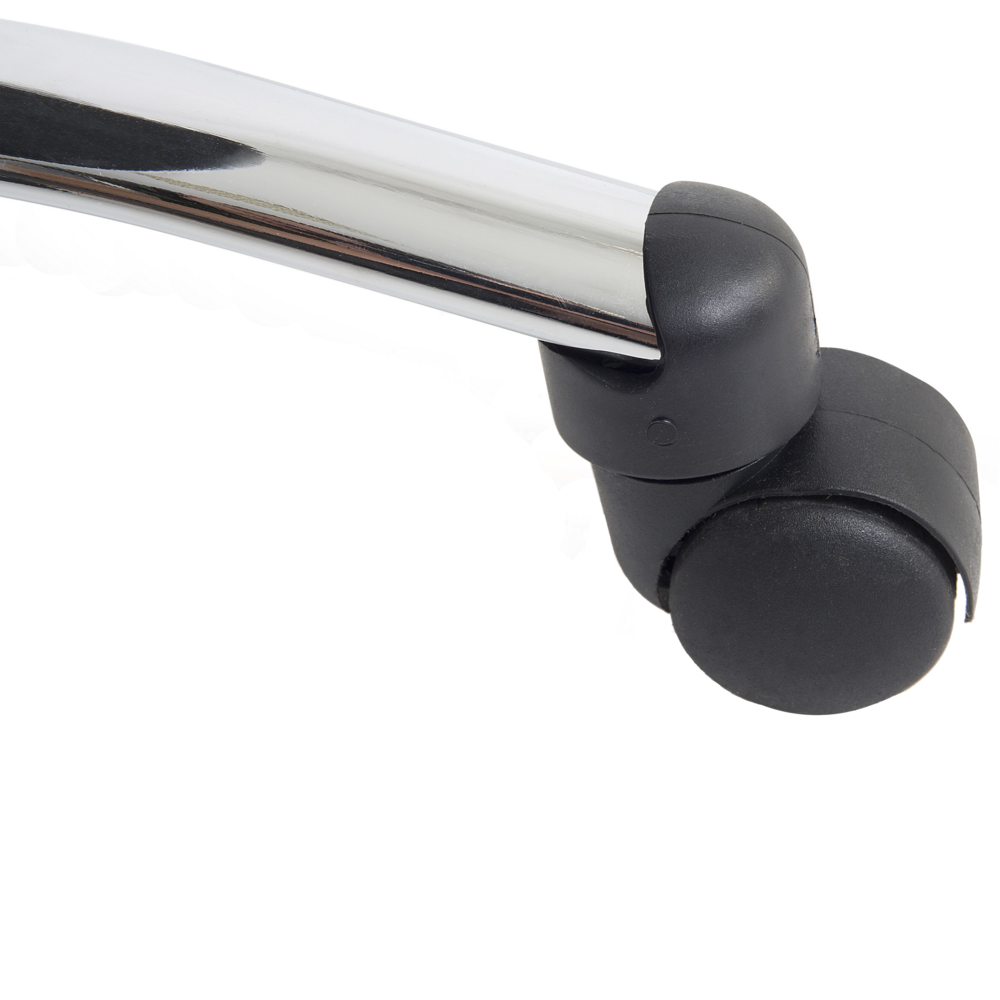 Sedia da Ufficio Ecopelle color Nero Girevole Altezza Regolabile Reclinabile stile moderno