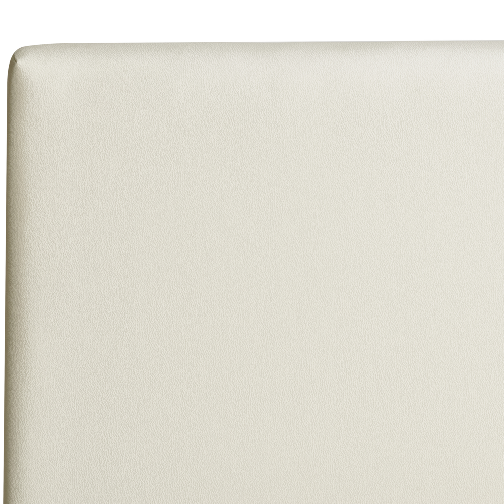 Letto ad acqua in stile giapponese in legno di frassino scuro 180 x 200 cm Testata in legno MDF con materasso in ecopelle