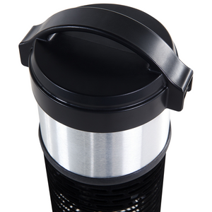 Stufa da esterno in metallo Nero 64H cm Libera installazione 800W