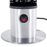 Stufa da esterno in metallo Nero 64H cm Libera installazione 800W