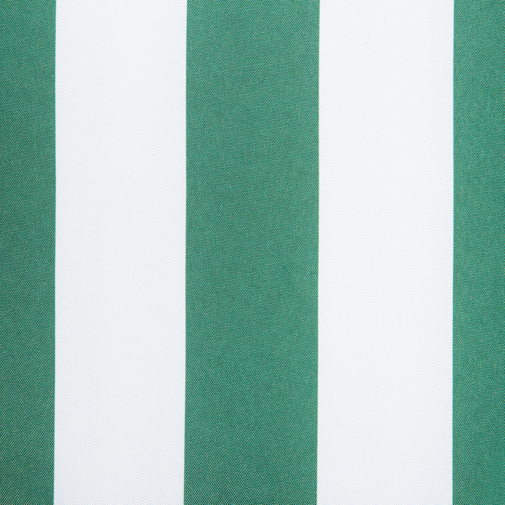 Altalena da giardino per patio con struttura in acciaio a rete a righe verdi a 3 posti con baldacchino