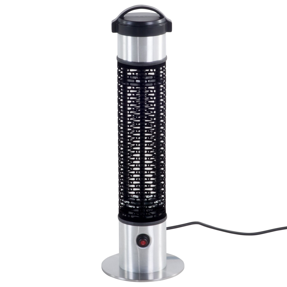 Stufa da esterno in metallo Nero 64H cm Libera installazione 800W