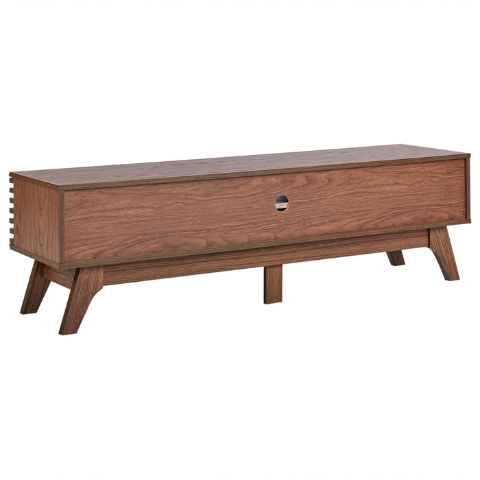 Mobile TV Scaffale in legno scuro supporto televisione Armadio passacavi Moderno