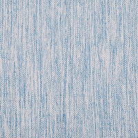 Tappeto Blu Cotone 80 x 150 cm Rettangolare Intrecciato a Mano Moderno Minimalista