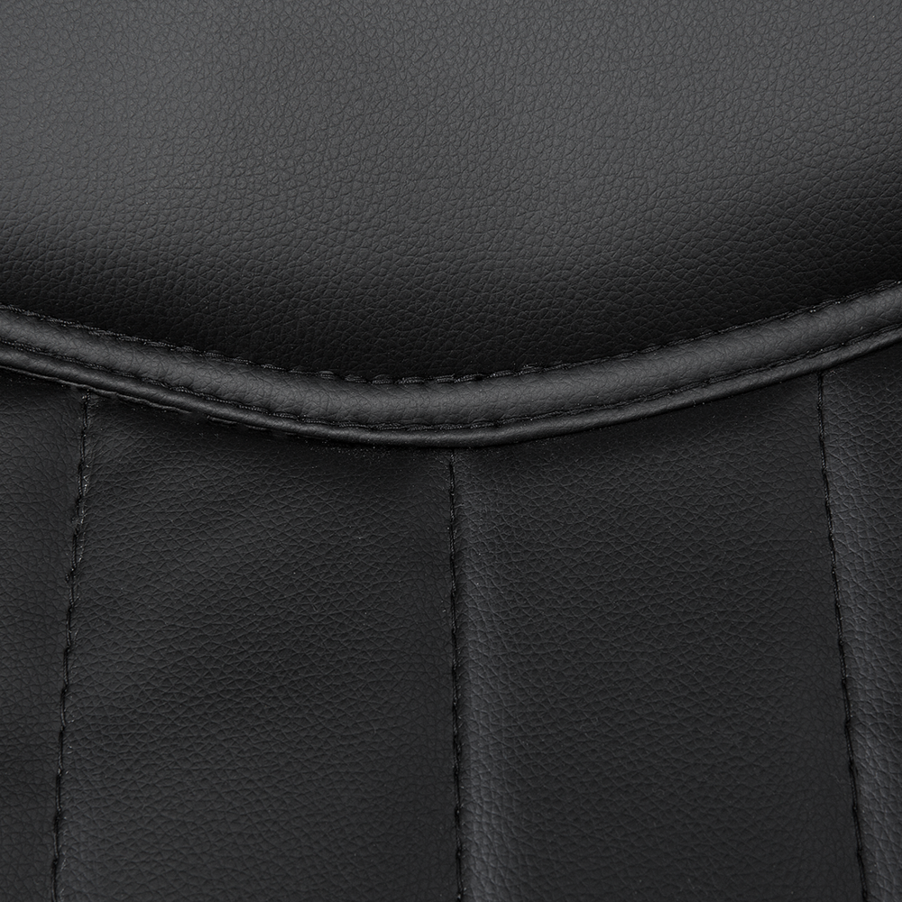 Sedia dirigenziale in pelle sintetica nera regolabile in altezza