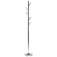 Appendiabiti Attaccapanni in metallo argentato Corridoio porta cappotti ingresso corridoio