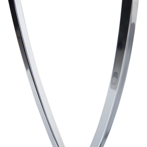 Lampada da Tavolo Metallo Argento Nero Paralume Rettangolare 62H cm Soggiorno Moderno