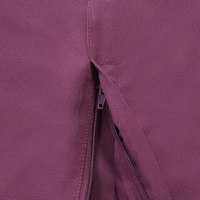 Pouf seduta poltrona sacco Grande colore lilla con Zip 140 x 180 cm soggiorno cameretta