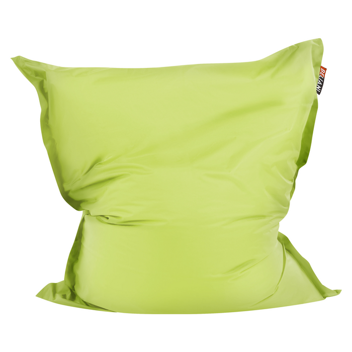 Pouf seduta poltrona sacco Grande colore Verde con Zip 140 x 180 cm soggiorno cameretta
