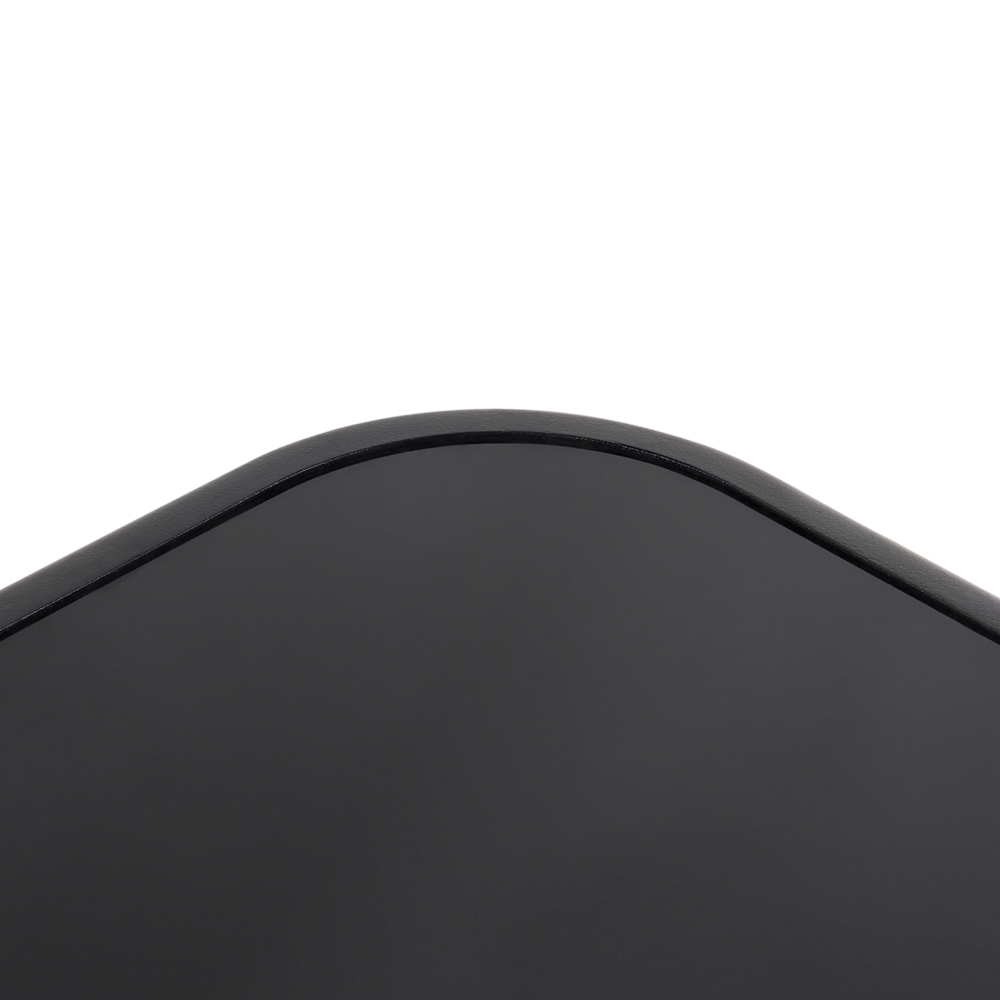 Tavolo da pranzo per esterno in acciaio Nero 80 x 80 cm da giardino moderno