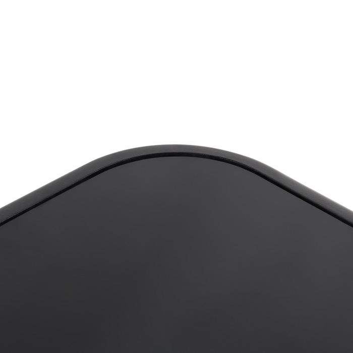 Tavolo da pranzo per esterno in acciaio Nero 80 x 80 cm da giardino moderno