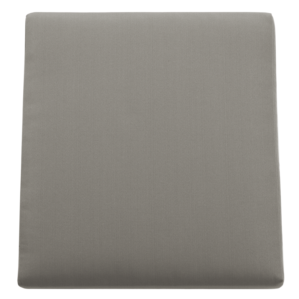 Poltrona da Giardino Struttura in Alluminio Anodizzato Grigio Scuro per Esterno con Cuscini