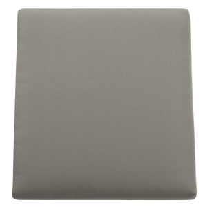 Poltrona da Giardino Struttura in Alluminio Anodizzato Grigio Scuro per Esterno con Cuscini