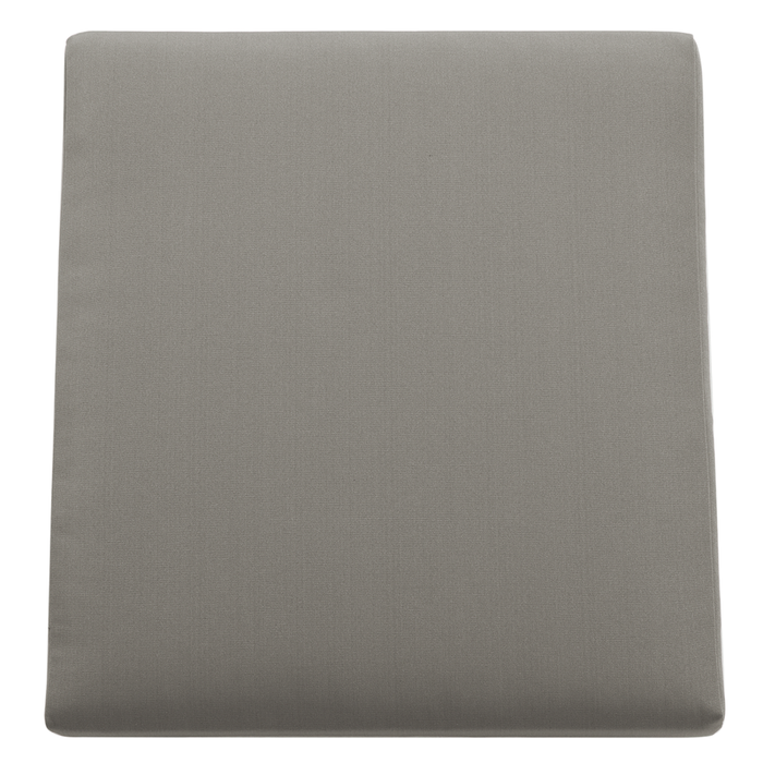 Divano da giardino con struttura in alluminio anodizzato grigio scuro a 2 posti con cuscini