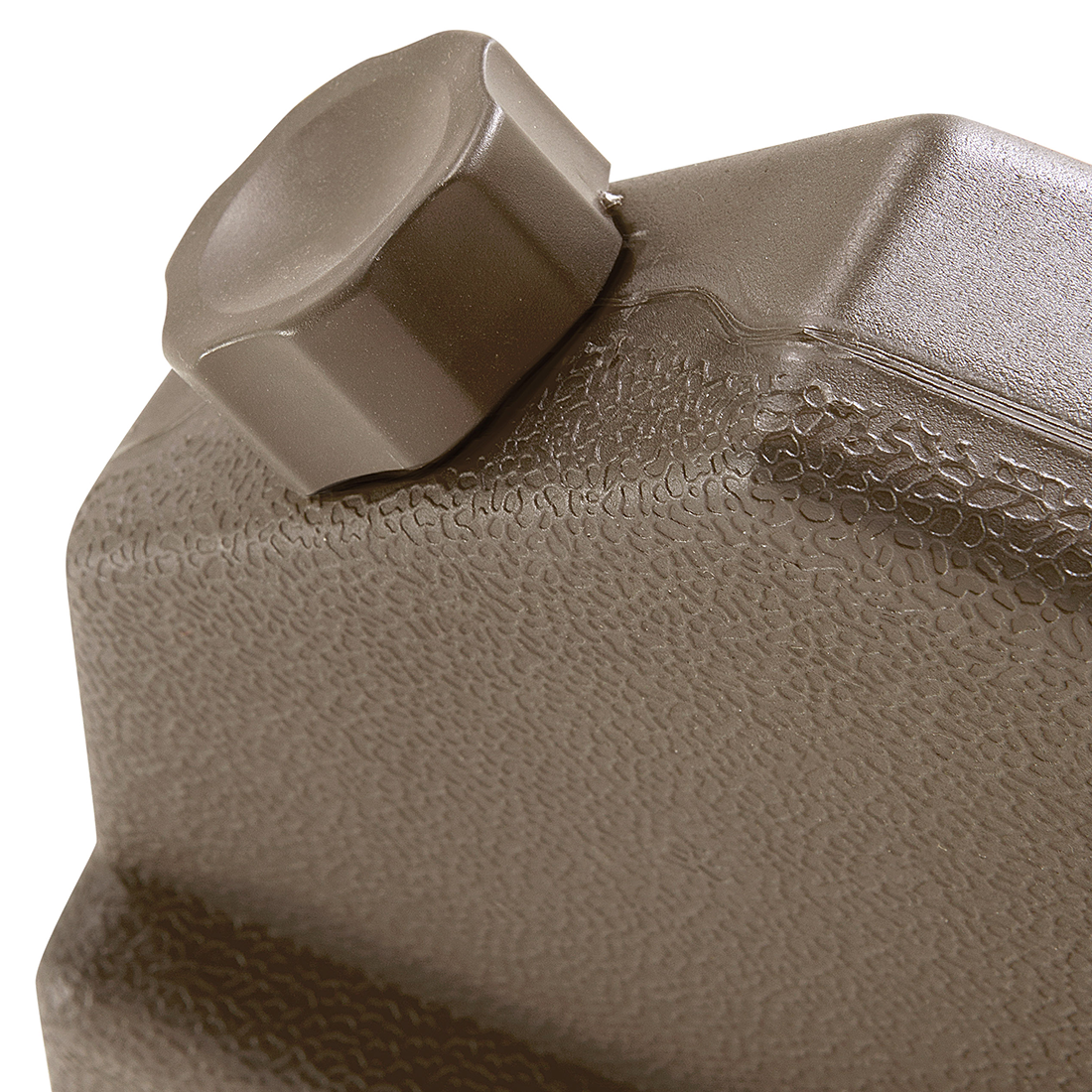 Ombrellone Base Taupe Nero Materiale Sintetico Quadrato 104 x 104 cm