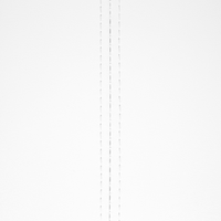 Chaise Longue versione sinistra Ecopelle Bianca Stile Chesterfield Vintage