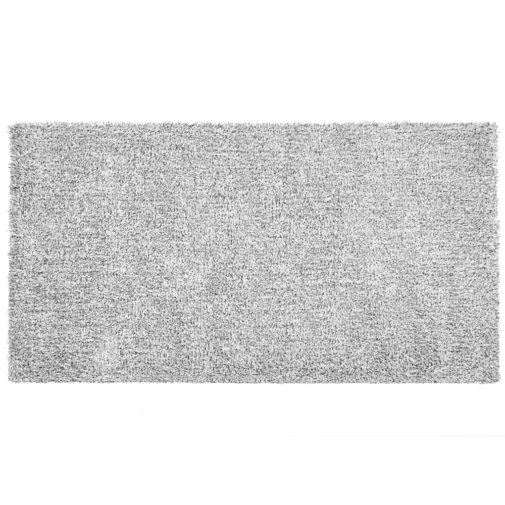 Tappeto shaggy grigio 80 x 150 cm moderno tappeto rettangolare trapuntato a Pelo Lungo