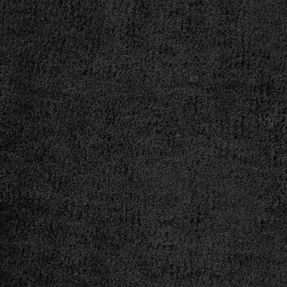 Tappeto Shaggy Nero 80 x 150 cm Tappeto Rettangolare Trapuntato a Pelo Lungo Moderno