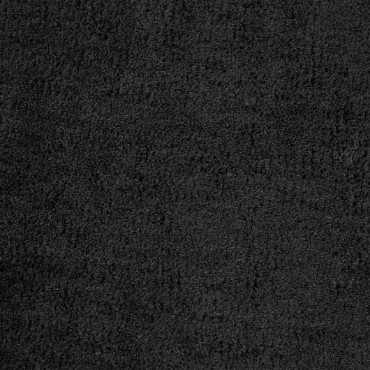 Tappeto Shaggy Nero 80 x 150 cm Tappeto Rettangolare Trapuntato a Pelo Lungo Moderno