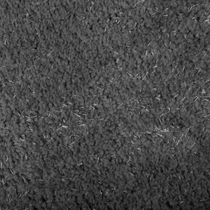 Tappeto Shaggy Grigio Scuro 140 x 200 cm Moderno Tappeto Rettangolare Trapuntato a Pelo Lungo