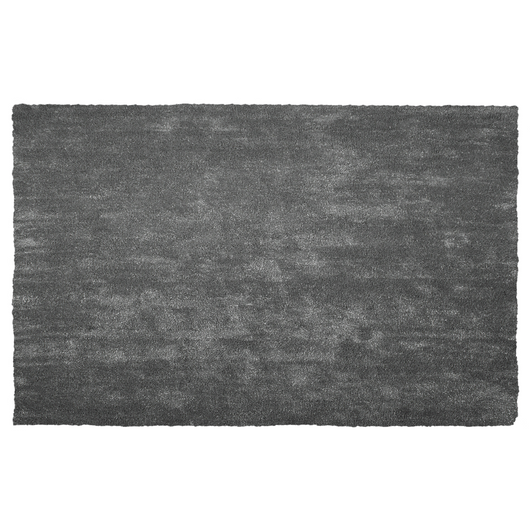 Tappeto Shaggy Grigio Scuro 200 x 300 cm Moderno Tappeto Rettangolare Trapuntato a Pelo Lungo