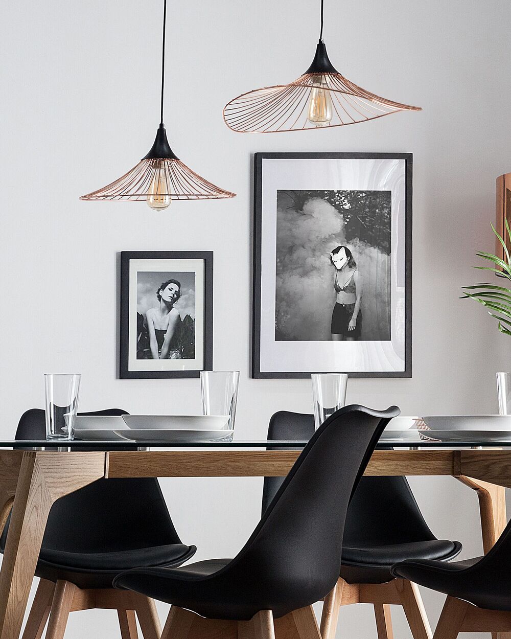 Lampada Color Rame con Paralume in metallo Filo Design Industriale