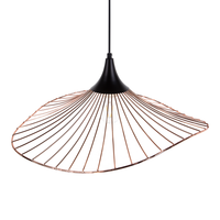 Lampada Color Rame con Paralume in metallo Filo Design Industriale