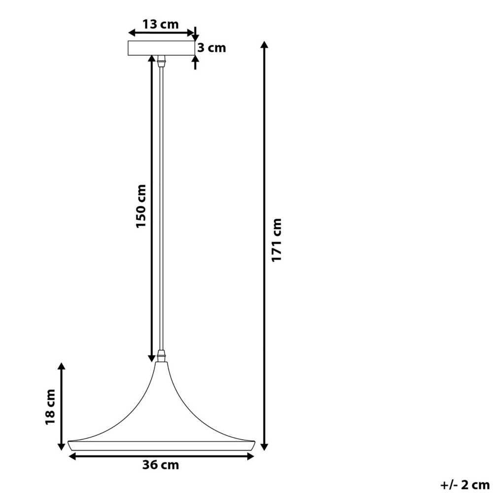 Lampada a sospensione a sospensione nera opaca con paralume in dorato dal design moderno e minimalista geometrico