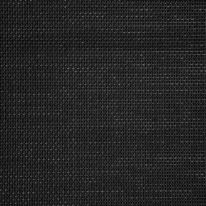 Lettino a dondolo in tessuto con guide in acciaio Nero con cuscino per la testa