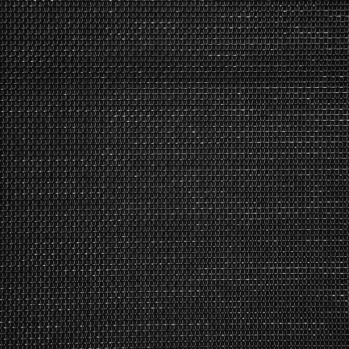 Lettino a dondolo in tessuto con guide in acciaio Nero con cuscino per la testa