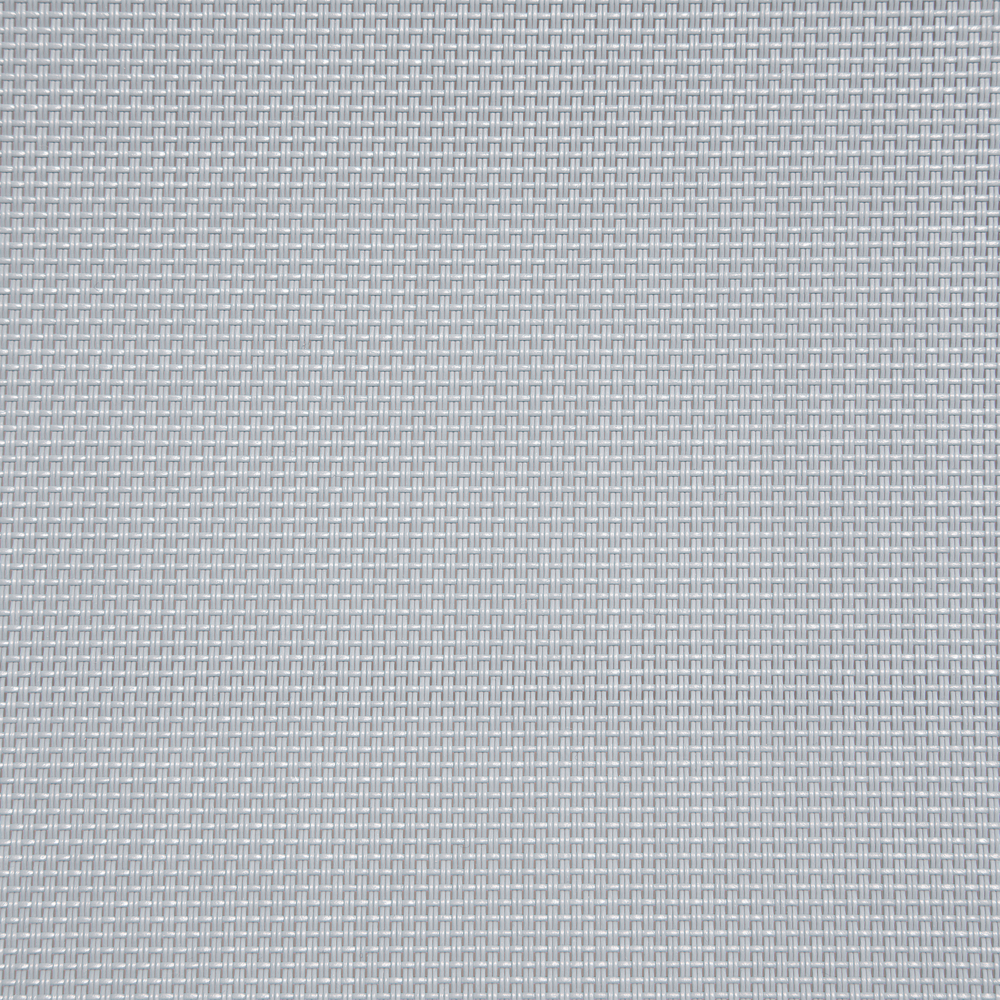 Lettino a dondolo con guide in acciaio grigio imbracatura in tessuto con cuscino per la testa