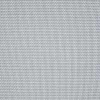 Lettino a dondolo con guide in acciaio grigio imbracatura in tessuto con cuscino per la testa