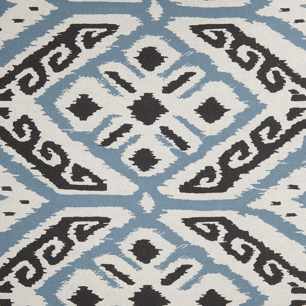 Poltrona Rivestimento in tessuto Multicolore Poggiapiedi Gambe in legno Motivo Retro Boho Soggiorno