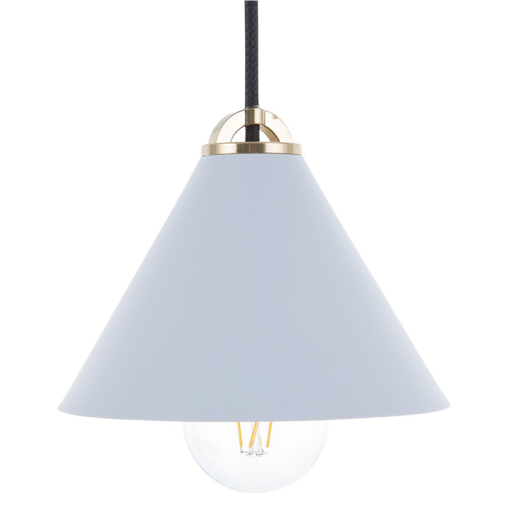 Lampadario Blu Metallo 162 cm lampada a Sospensione stile moderno